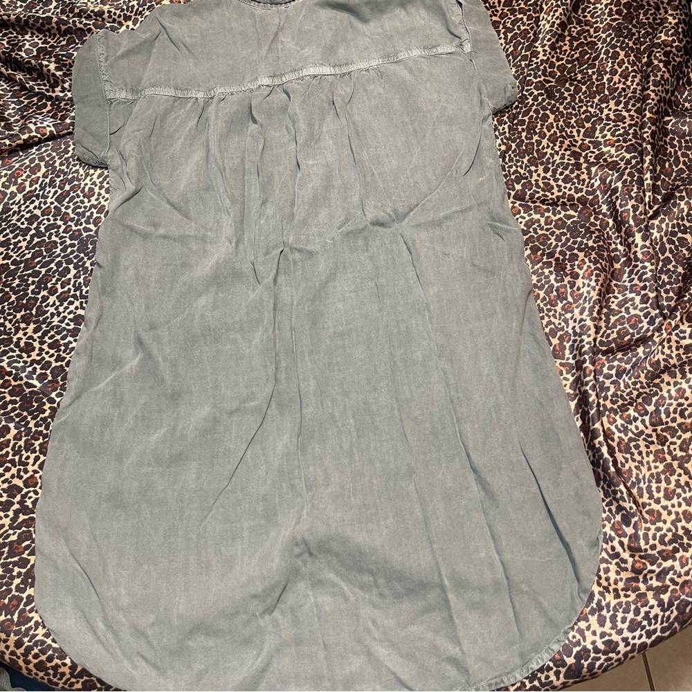 Anthropologie Cloth & Stone Button Up Mini Dress - Picture 2 of 12